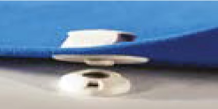 High Strength Perfix Button Article No: 9901, Industrial Grade Button Accessory for Tarpaulins and Fabrics Offering Easy Attachment and Long-Term Durability